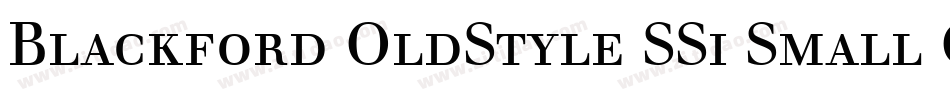 Blackford OldStyle SSi Small Caps字体转换